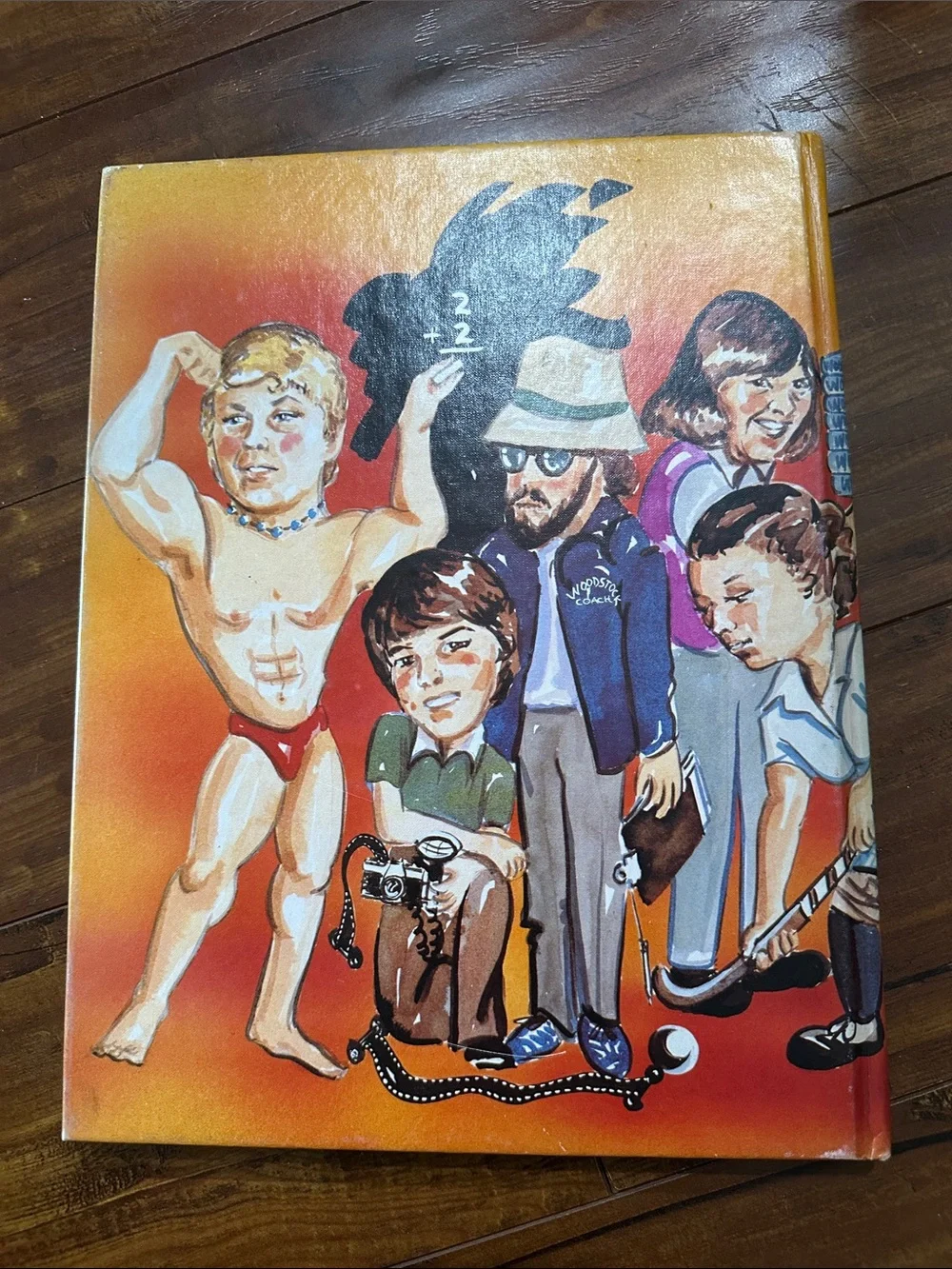 Vintage 1979 Woodstock HS Yearbook TV Guide Cover + Party Flyer